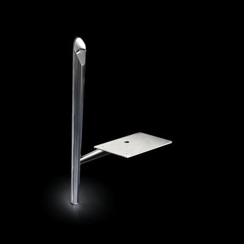 Pied de meuble en fer - AN077(A/B) - ZHUOKAI TECHNOLOGY - argenté / blanc / doré