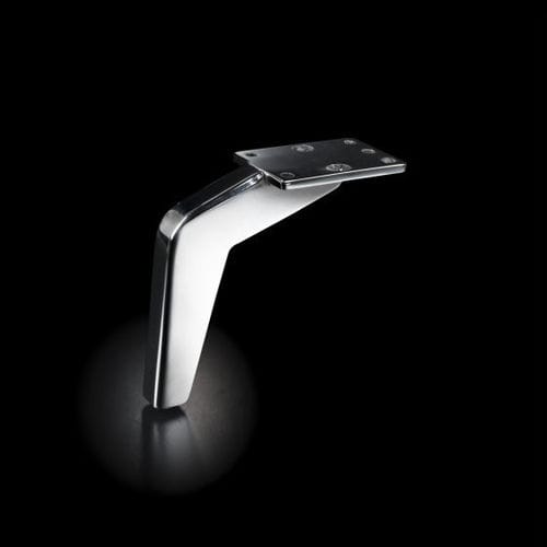 Pied de meuble en fer - AN063 - ZHUOKAI TECHNOLOGY - argenté / blanc / doré