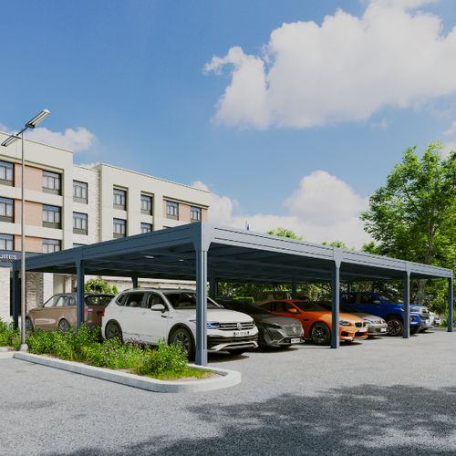 carport solaire - Produtia