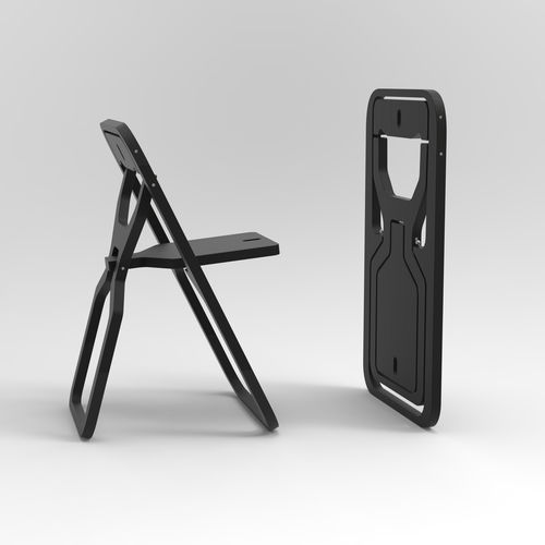 Chaise contemporaine - INFINE - MADE INFINE - d'intérieur / en contreplaqué / en bois huilé