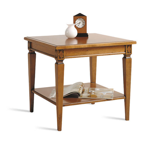Table d'appoint de style Directoire - 3370 Villa Borghese - Bordini arredamenti - en placage de bois / en cerisier / en tilleul