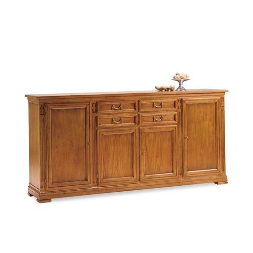 Buffet de style Directoire - 7371 Villa Borghese  - Bordini arredamenti - en placage de bois / en cerisier / avec tiroirs