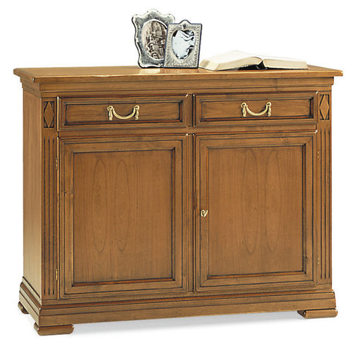 Buffet de style Directoire - 7380 Villa Borghese - Bordini arredamenti - en placage de bois / en cerisier / avec tiroirs