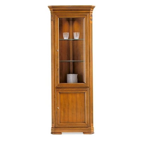 Vaisselier de style Directoire - 7384 Villa Borghese - Bordini arredamenti - en cerisier / en verre / en placage de bois