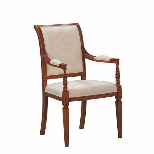Chaise de style Directoire - 1371 Villa Borghese - Bordini arredamenti - d'intérieur / en tissu / en cuir