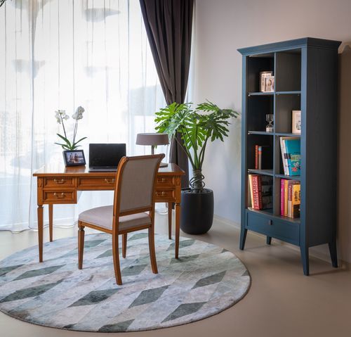 Bureau sur pied - 6371 VILLA BORGHESE - Bordini arredamenti - de style Directoire / en placage de bois / en cerisier