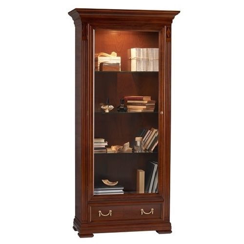Bibliothèque de style Directoire - 7362 Villa Borghese - Bordini arredamenti - pour hôtel / en placage de bois / en cerisier