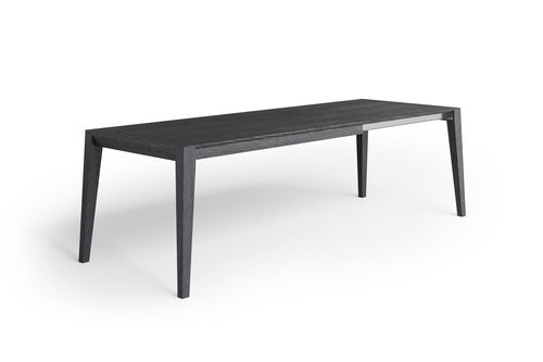 Table à manger contemporaine - 3461 GLORIA - Bordini arredamenti - en bois massif / en placage de bois / en frêne