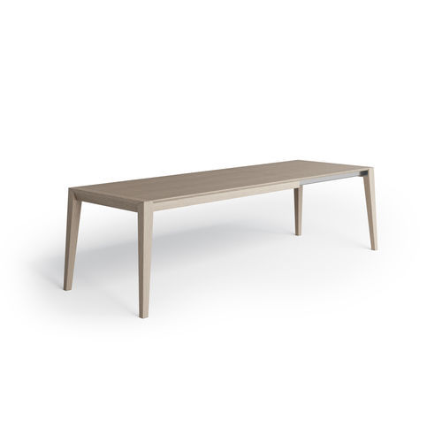 Table à manger contemporaine - 3462 Gloria - Bordini arredamenti - en bois massif / en placage de bois / en frêne