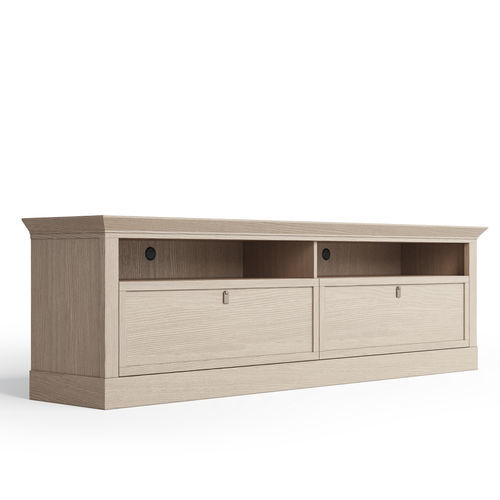 Meuble TV classique - 5467 Gloria - Bordini arredamenti - lowboard / avec tiroirs / avec rangement intégré