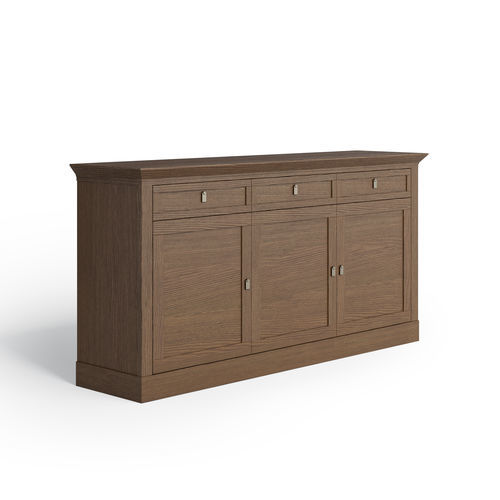 Buffet contemporain - 7463 Gloria - Bordini arredamenti - en placage de bois / en bois massif / en frêne