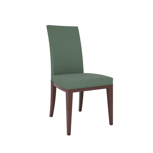 Chaise contemporaine - 1610 Vera - Bordini arredamenti - d'intérieur / en cuir / en bois