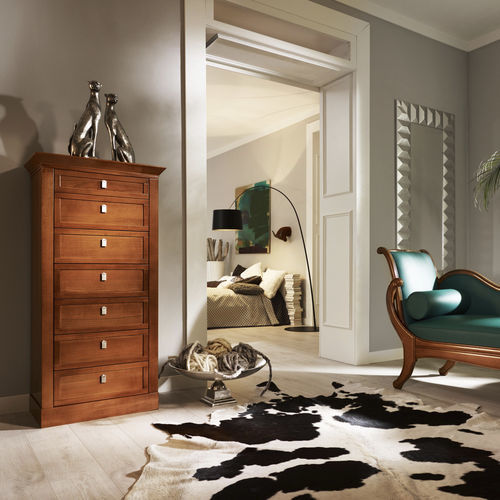 Chiffonnier classique - 5405 Sophia - Bordini arredamenti - en cerisier / en tilleul / en placage de bois