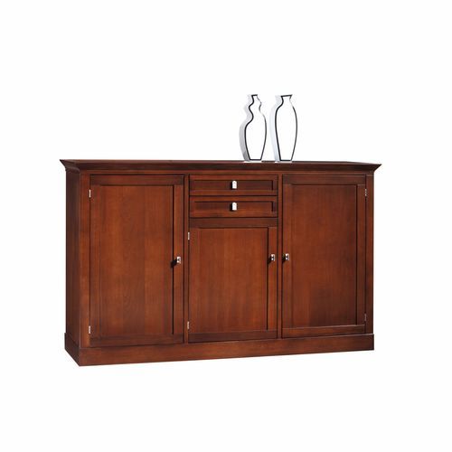 Buffet contemporain - 7405 Sophia - Bordini arredamenti - en placage de bois / en tilleul / avec tiroirs