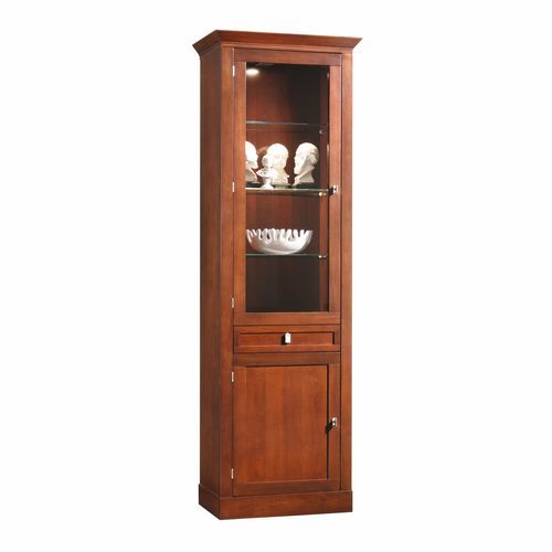 Vitrine classique - 7412 Sophia - Bordini arredamenti - en verre / en cerisier / en bois massif