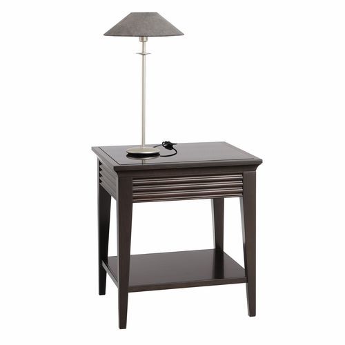 Table d'appoint de style - 3232 Luna - Bordini arredamenti - en placage de bois / en cerisier / en tilleul