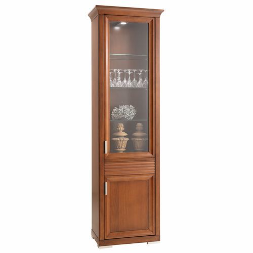 Vaisselier classique - 7233 Luna - Bordini arredamenti - en cerisier / en verre / en bois massif