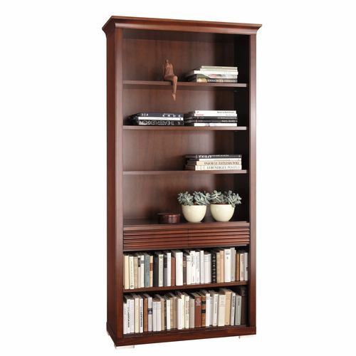 Bibliothèque haute - 8233 Luna - Bordini arredamenti - classique / pour hôtel / en placage de bois