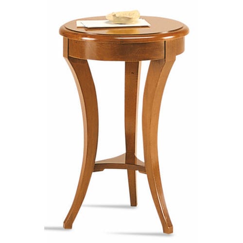 Guéridon classique - H3626 Frieda - Bordini arredamenti - en cerisier / avec piètement en bois / rond