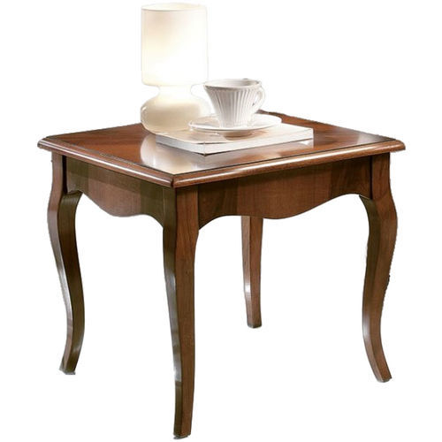 Table d'appoint classique - 3214 Stuart - Bordini arredamenti - en cerisier / avec piètement en bois / carrée