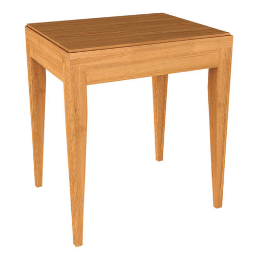 Table de chevet classique - H5123 Eleganza - Bordini arredamenti - en bois / avec piètement en bois / carrée