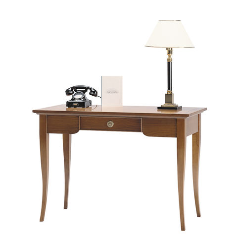 Bureau sur pied - H6358 Mathilda - Bordini arredamenti - classique / en bois / droit