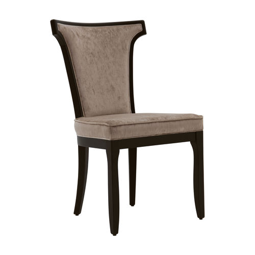 Chaise design - H1661 Ted - Bordini arredamenti - d'intérieur / en tissu / en cuir