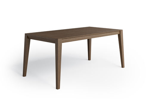 Table à manger contemporaine - 3465 GLORIA - Bordini arredamenti - en bois massif / en placage de bois / en frêne