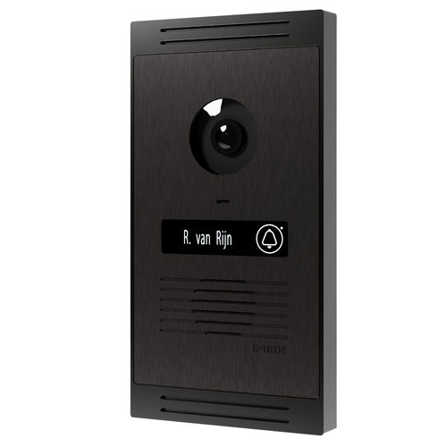 Interrupteur sonnette intelligent - Robin PROLINE HD Midnight Black - Robin Telecom Development BV - Ethernet