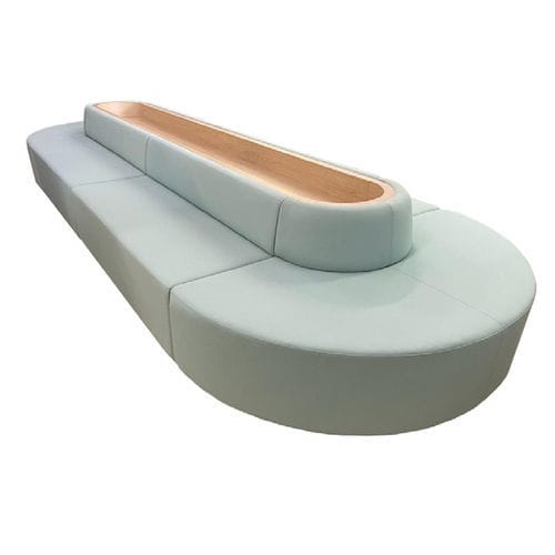 Banquette modulable - Most Design - haute / contemporaine / en tissu