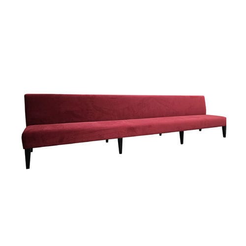 Banquette design - Most Design - en tissu / en mousse / avec piètement en bois