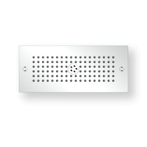 Pommeau de douche encastrable - N3515C16 - AQUAFORM - rectangulaire / pluie / pour centre de bien-être