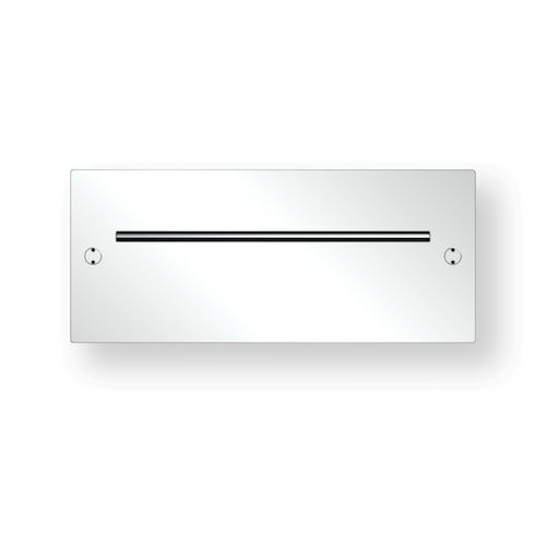 Pommeau de douche encastrable - N3515C4 - AQUAFORM - rectangulaire / cascade / pour centre de bien-être