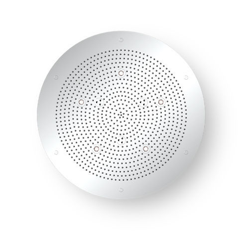 Pommeau de douche encastrable - WT65C12 - AQUAFORM - rond / pluie / avec chromothérapie