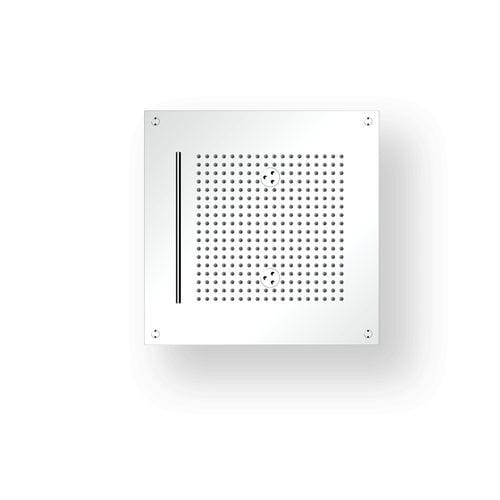 Pommeau de douche encastrable - N42C124 - AQUAFORM - carré / pluie / cascade
