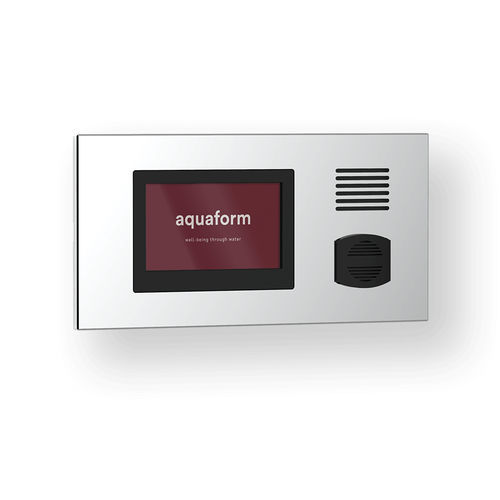 Panneau de contrôle pour douche - C60 - AQUAFORM - mural / à écran tactile / professionnel