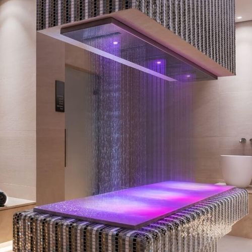 Douche Vichy d'hydromassage - NADIR A0475 - AQUAFORM - thérapeutique / en inox / horizontale
