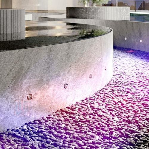 Douchette latérale en laiton - BL85C2 - AQUAFORM - ronde / finition chrome / pour centre de spa