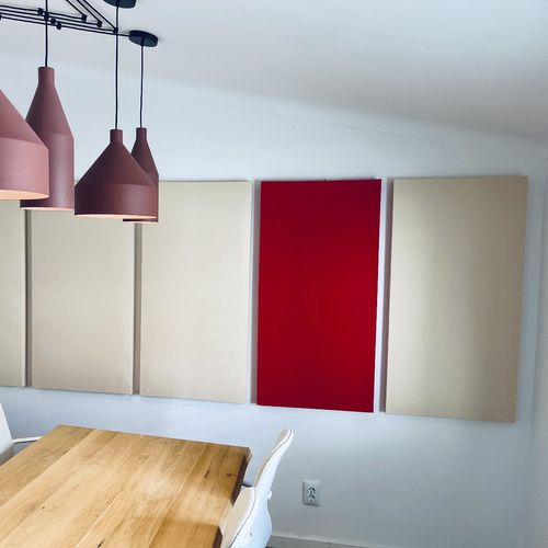 Panneau acoustique mural - MEETING 2 - Smartfox - en tissu / en bois / en laine minérale