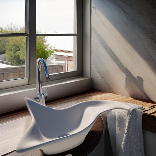 Vasque à poser - ALTAIR - GUCH DESIGN - en Solid Surface / de luxe / artisanale
