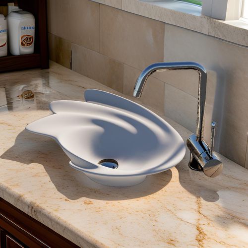 Vasque à poser - DENEB - GUCH DESIGN - en Solid Surface / de luxe / artisanale