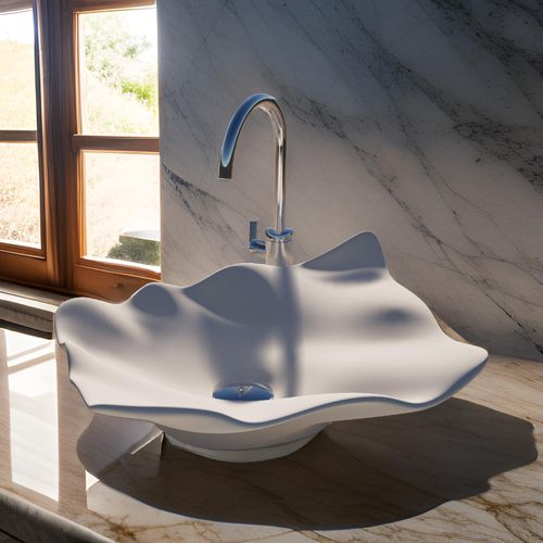 Vasque à poser - HADAR - GUCH DESIGN - en Solid Surface / de luxe / artisanale