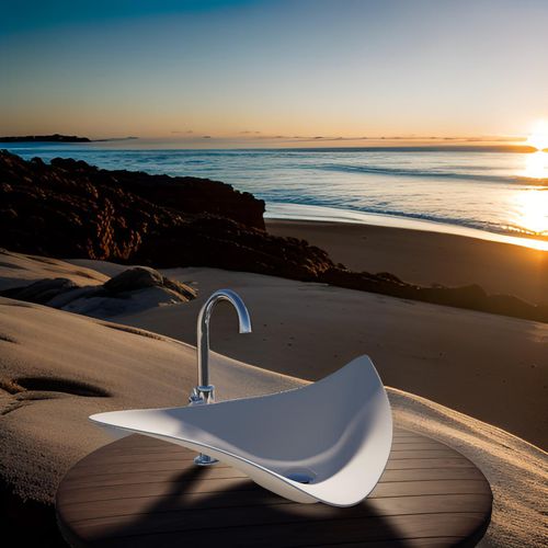 Vasque à poser - KOCHAB - GUCH DESIGN - en Solid Surface / de luxe / artisanale