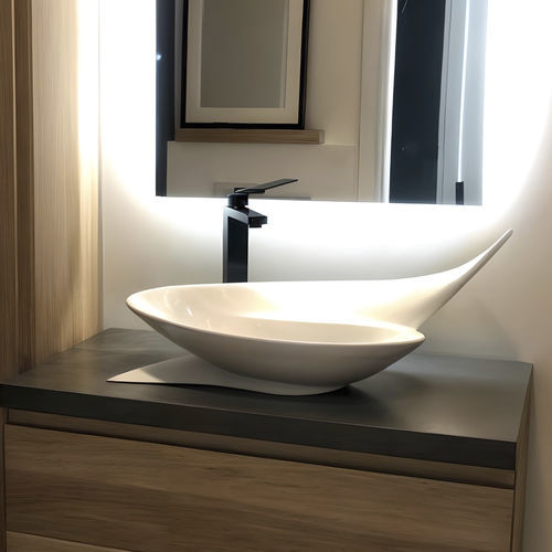 Vasque à poser - JISHUI - GUCH DESIGN - en Solid Surface / de luxe / artisanale