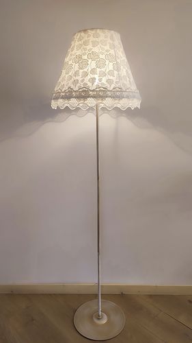 Lampe sur pied - Madrid 09 - DelightLamps - en métal / en tissu / classique