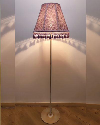 Lampe sur pied - Berlin 10 - DelightLamps - en bronze / en tissu / de style victorien