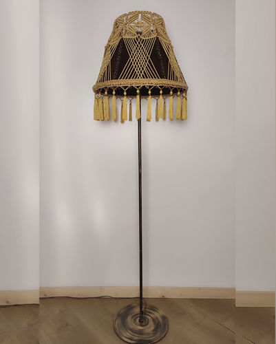 Lampe sur pied - Las Vegas 01 - DelightLamps - en métal / en tissu / de style victorien