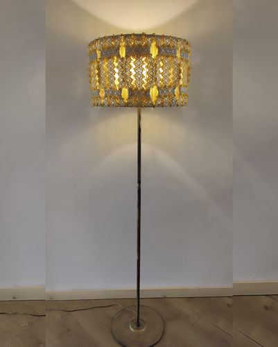 Lampe sur pied - Oklahoma  03 - DelightLamps - en métal / en tissu / classique