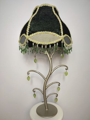 Lampe de table - 4105 - DelightLamps - en métal / en tissu / classique