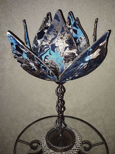 Lampe de table - 7801 - DelightLamps - en métal / en velours / classique